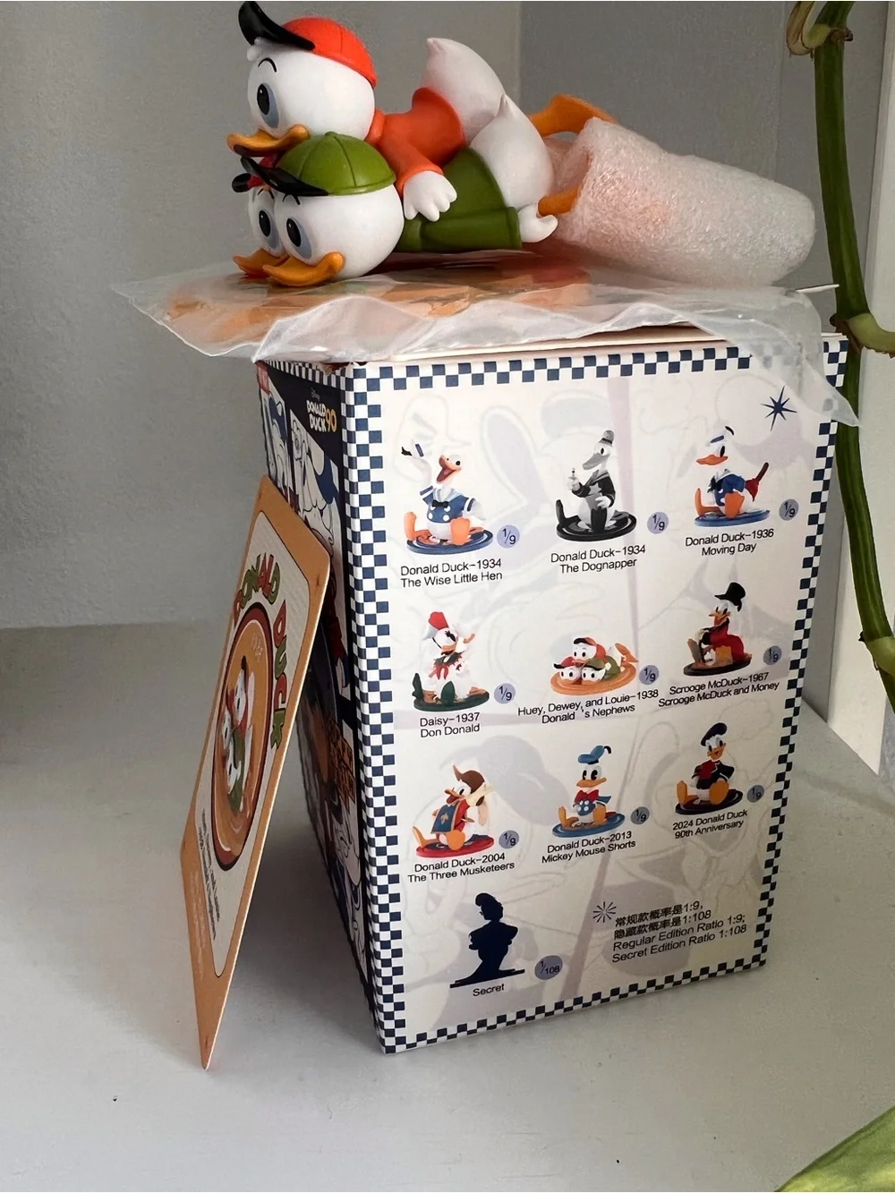 Pop Mart Donald Duck 90th Anniversary - Huey Dewey & Louie Stackable Figure